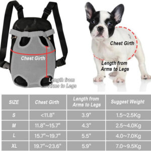 Comfortable Leg-Out Pet Carrier Backpack for Small Dogs Cats Travel