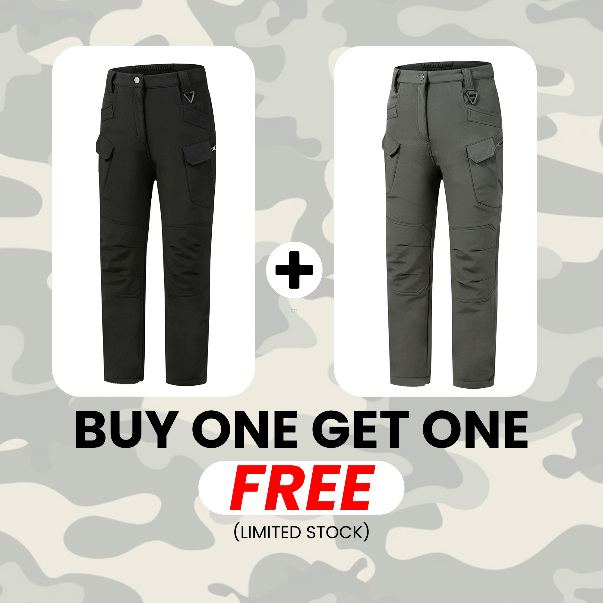 Fleece Lined Waterproof Trousers - Image 3