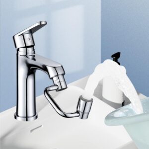 Universal Rotating Faucet Aerator