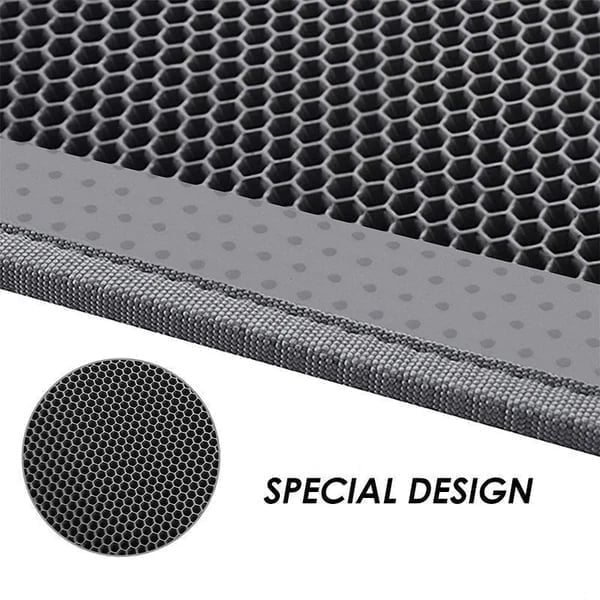Premium Cat Litter Mat Non-Slip Double Layer Honeycomb Design Easy Clean Trapper - Image 9